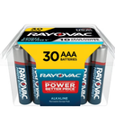 Rayovac High Energy AAA Batteries, 30 Pack, Long-lasting alkaline