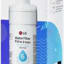 LG LT1000P - 6 Month / 200 Gallon Capacity Replacement Refrigerator Water Filter (NSF42, NSF53, and NSF401) ADQ74793501, ADQ75795105, AGF80300704, or AGF80300705 White