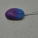 seenda Wireless Mouse, Rechargeable Light Up Mouse for Laptop, Small Cordless Mice with Quiet Click LED Rainbow Lights for PC Computer Chromebook Windows Mac, Blue &Purple