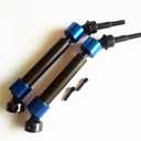 2pcs Hard Steel Splined CVD Driveshaft Axles for Traxxas 1/10 MAXX Maxx Slash 8950