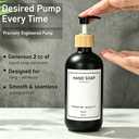 Bamboo Pump soap Dispenser (2 Clear B)