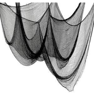 Halloween Creepy Cloth Black 80400inch - Halloween Decorations Clearance - Creepy Spooky Halloween Decorations Outdoor Indoor (80400in1pcs)