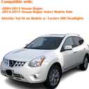 Headlights Assembly Compatible with 2008-2013 Nissan Rogue | 2014-2015 Nissan Rogue Select, For Factory Halogen Headlamp NOT FIT HID Headlights