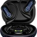 Real Time Open-ear Translation Earbuds - 144 Languages Translator Headphones, Two-Way Instant Translating Headset, English-Spanish Translation Headset 10H Playtime for Travel/Business/Meeting - Blue