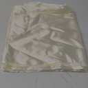 Ruisita Satin Party Tablecloth 58 x 102 Inches Wedding Rectangle Bright Silk Tablecloth Table Decor for Wedding Banquet Table Decoration, Ivory