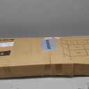 SONGMICS Dresser for Bedroom, Chest of Drawers, TV Stand, Steel, MDF, 7 Non-Woven Fabric Drawers, Storage Organizer Unit, Closet, Entryway, Ink Black and Ebony Black ULGS323B01S