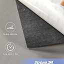 HXBYX EVA Foam Boat Flooring with 3M Self-Adhesive Backing, Non-Slip Marine Decking Sheet for Pontoon, Yacht, Motorboats, RV | Easy DIY Installation, 94.5"x35.4"-23.25sqft, Grey with Black Backing, 1