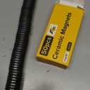 Ultra-Strong Ceramic Round Magnets (1x0.15"/25x4mm, 50 pcs) - Heavy Duty Magnets, Non-Corrosive, High Thermal Resistance, Versatile For Home, Office, Workshop, Whiteboard, Fridge And Hobby Use