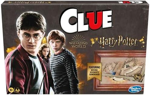 Hasbro Gaming Clue: Wizarding World Harry Potter Edition Board Game | Family Games for Kids, Teens, and Adults | Mystery Games | Ages 8 and Up | 3 to 5 Players
