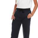 PURE CHAMP 3Pk Boys Sweatpants Fleece Athletic Workout Kids Clothes Boys Joggers with Zipper Pocket and Drawstring Size 4-20 (Black, XS)