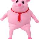 Squishy Pig Toys - Pink Pig Squishy Toy for Kids Adults, Novelty Pig Squeeze Toys, Funny Tiktok Pig Sensory Stress Toy for Decompress and Anxiety Relief Women Men Kids (Small)
