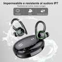 Ai Translation Earbuds Real Time, 164 AI Language Translator Earbuds,3-in-1 Translator Earbud Bluetooth 5.4 with 5 Translation Modes,48H Translatior Headphones for Travel, Business, Learning, Black