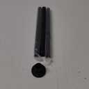 Black Shower Curtain Rod 31 to 80 Inch,1 Inch Diameter Adjustable Spring Tension Stainless Steel Telescoping Rod,Easy Install,No Rust