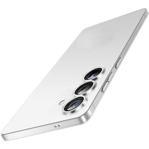 Dataroad for Samsung Galaxy S25 Plus Slim Case,0.2mm Fit[Paper-Thin] Lightweight Case Transparent Finish PP Back Cover [Anti-Fingerprints&Yellowing],Compatible with Samsung S25+ 6.7Inch-Frosted Clear (White)