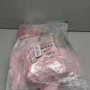 60 Pcs Spa Sleepover Party Supplies Bulk Include 12 Pink Hairbands 12 Sleep Eye Masks 12 Plush Hair Scrunchies 12 Glitter Cups 12 Organza Bags for Women Sleepover Slumber Spa Party Favor Gift