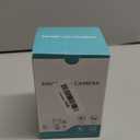 2K Security Camera Wired, 2.4/5GHz Home WiFi Camera, 360 PTZ Baby Monitor with Color Night Vision, Motion Detection, 2-Way Audio, Compatible with Alexa (Black (Wall Mount))