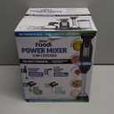 Ninja Hand Mixer, Immersion Blender, Foodi Power Mixer System, 750-Peak-Watt Handheld Emulsion Blender & Electric Hand Mixer Combo With Whisk, Beaters & 3-Cup Blending Vessel,120 volts, Black CI101