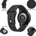 Meliya Bands Compatible with Samsung Galaxy Watch 6 40mm 44mm / Watch 6 Classic Band 43mm 47mm, 20mm Soft Silicone Sport Replacement Strap for Galaxy Watch 6 Band Women Men
