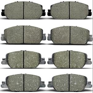 ALADICHE 8pcs Ceramic Brake Pads Sets Front Rear Fit For Honda For CR-V 2017 2018 2019 2020 2021 2022, D2036 D2037