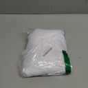 sancua Rectangle Tablecloth - 60 x 84 Inch - Stain and Wrinkle Resistant Washable Polyester Table Cloth, Decorative Fabric Table Cover for Dining Tables, Buffet Parties and Camping, White