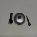 Electric Automatic Nail Clipper with Light, USB Rechargeable, 2 Speeds, Magnetic Cover, Safety Electric Fingernail Trimmer for Kids, Adult, Seniors, Caregivers (Grey)