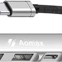 USB Hub 4 in 1, USB 3.0 Extender with C Power & Data Ports, Splitter USB Port Hub for Laptop/PC, Multiport Dock for MacBook, Mac Pro, Mac mini, iMac, Surface Pro