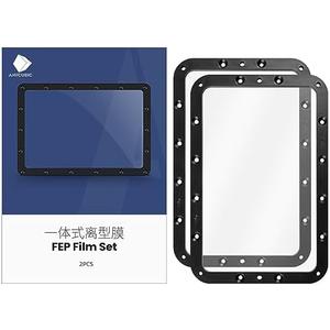 Original Photon Mono 2/Photon Mono 4 FEP Film 197 * 131mm 2Pcs Resin Vat 3D Printer Accessories Compatible with Anycubic Photon Mono 2/Mono 4 10K UV DLP LCD Resin 3D Printer-0.15 Thickness