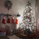 Cluster Lights Christmas 400 Led Fairy Lights Green Wire 49FT Twinkle Lights with Remote 8 Modes String Lights Timer Plug in Firecracker Fairy Lights for Outdoor Valentines Day Decorations,Cool White