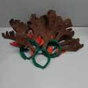 Max Fun 12Pcs Christmas Reindeer Antlers Headband Deer Antler Headbands for Christmas Holiday Photo Booth Props Kid's Party Favors