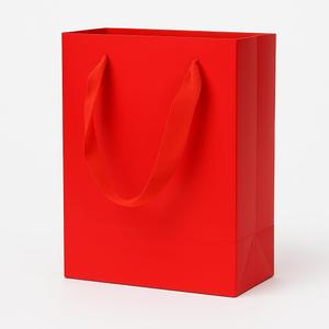 Aosric 30 Pack 7x4x9 Red Gift Bags  Medium Sturdy & Reusable Premium Gift Bags for Books, Clothing Accessories, Skincare, Boutique Gift, Party Favors, Weddings, Birthdays, Christmas and Holidays