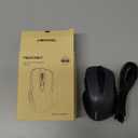 TECKNET Wireless Mouse (BT5.0/3.0 & 2.4G) Rechargeable 4800 DPI Silent USB A & Bluetooth Mouse 6 Buttons, Wide Compatibility - Grey