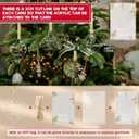 Kasyat 48 Christmas Employee Appreciation Gift Bulk Acrylic Hanging Ornament Lantern Pendant Ornaments for Christmas Tree Coworker Team Teacher Gift with Thank You Card Ribbon (Be Proud Sign)