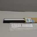 LAGOM Halo Under Cabinet Light, 22Inch Hardwired Dimmable LED, 2700K/4000K/5000K, Power Cord Sold Separately, Black, UC0122BK27