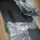 BONTEC KMT01 Under Desk Keyboard Tray, Pull-Out Keyboard & Mouse Platform with C-Clamp, 25.6 x 11.8 in Space-Saving Ergonomic Slide-Out Drawer, Rustic Brown