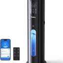Humidifiers for Bedroom Large Room with 7L/1.85Gal Large Humidifier, Smart App & Remote Control, 4 Mist Levels Large Room Humidifiers for Home Midnight