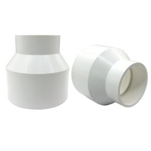 2PCS 3" x 2" PVC DWV Reducer Coupling Adapter (Socket x Socket) Schedule 40 Slip Reducing Coupling Pipe Fittings for Home Sewer Plumbing