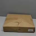 2 Pcs Winter Snowflake Double Layer Doormats, Non Slip Christmas Holiday Entry Rugs, 36'' x 24'' Fabric Welcome Mat 29'' x 17'' Coir Doormat for Front Porch Indoor Outdoor Decor (Black, White)