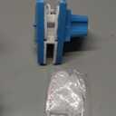 Double-Sided Window Cleaner Glass Wiper Magnetic Cleaning Tools, 5-Gears Adjustable Magnetic Glider Washing Brush Tools, for High-Rise Double Thick Glazed Windows Thickness 0.3"-1" (Blue)