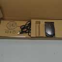 Amazon Basics Ultra Premium Wireless Keyboard and Mouse Combo, Rechargeable, Full-Size with Number Pad, Sleek Design, Plug and Play, Quiet Typing, 2.4GHz USB Receiver, Black (QWERTY)