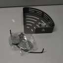 VOLPONE Shower Caddy Corner Suction Cup Shower Shelf Corner No Drilling Bathroom Shower Organizer Storage Rack Adhesive (1-Pack, gray)