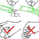 3 x SKOANBE 12 Pack CR1620 3V Lithium Battery for Car Remote Key Fob