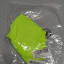 Women's Sleeveless Ribbed Tank Tops V Neck Stretchy Casual Basic Form Fitting Crop Tops (01#short Neon Green, Small)