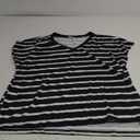 WIHOLL Womens Tops Basic Summer V Neck T Shirts Short Sleeve Dressy Casual Loose Fit Cute Tee Clothes Trendy Fashion Outfits (XX-Large)