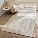 Momeni Rugs Isabella Traditional Medallion Flat Weave Area Rug, 2'3" X 7' Runner, Blue