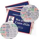 Mahjong Cards 2026，4-Piece Set - Perfect for Parties and Holiday Gatherings with Friends and Family, Suitable for Female and Male Mahjong Beginners