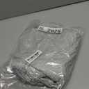 LIBERECOO Round Vinyl Fitted Tablecloth with Flannel Backing Elastic Edge Table Cover Waterproof Stain-Resistant Wipeable Tablcloths Fits 40-44" Round Tables (Weather Gray Wood)