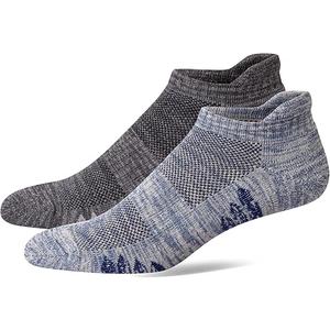 u&i Men's Performance Cushion Cotton Low Cut Ankle Athletic Socks (Size 8-12, 2-Pack)