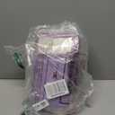 Kolldenn 50 Set Gradient Purple Gift Bags with Tissue Paper 8.27 x 5.91 x 3.15 Inch Small Paper Bags with Handles Thank You Gift for Baby Shower Bridal Shower Wedding Party Favors Goodies