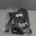 LONGBIDA Men's Denim Bib Overalls Fashion Slim Fit Jumpsuit with Pockets(Black_01, S)