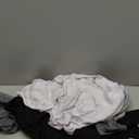 Riyiper 4 Pack Women's V Neck T Shirts, Summer Casual Short Sleeve Tops Loose Rolled Sleeve Tees Trendy Shirts (Dark Gray, Black, Light Gray, White)